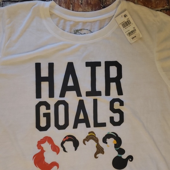 Disney Tops - Hair Goals T Shirt 1 X Disney